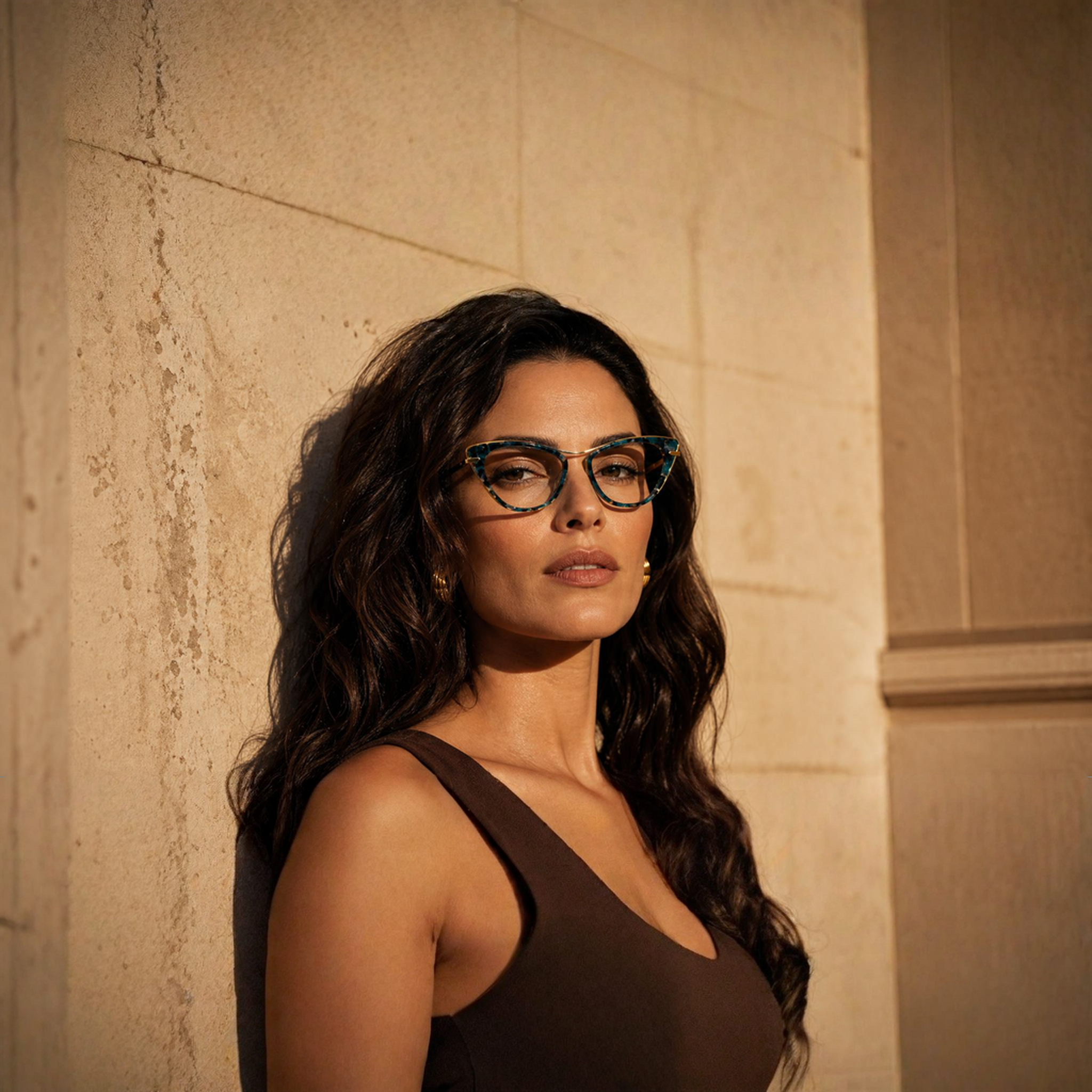 AUDREY | Metal Cat Eye Glasses